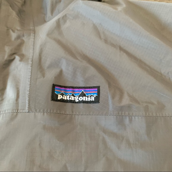 Patagonia Men’s Gray Windbreaker Light Jacket XXL - Picture 4 of 13